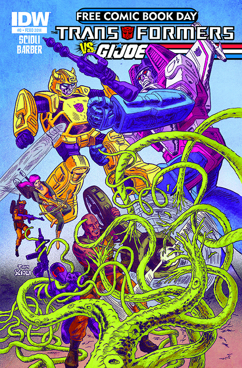 Transformers vs. GI Joe #0 FCBD 2014