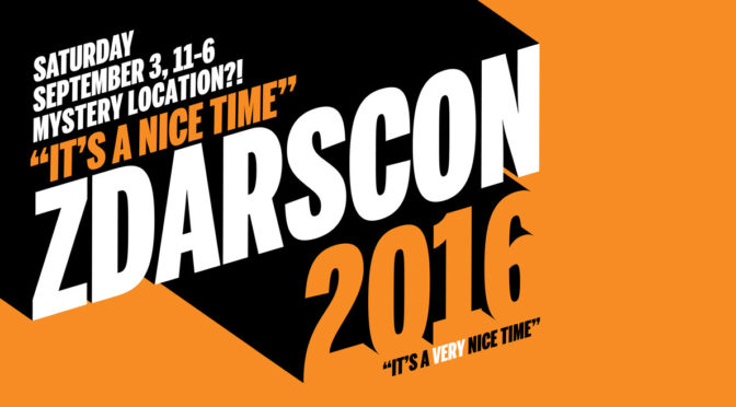 #ZDARSCON is coming September 3rd! GET READY FOR IT!