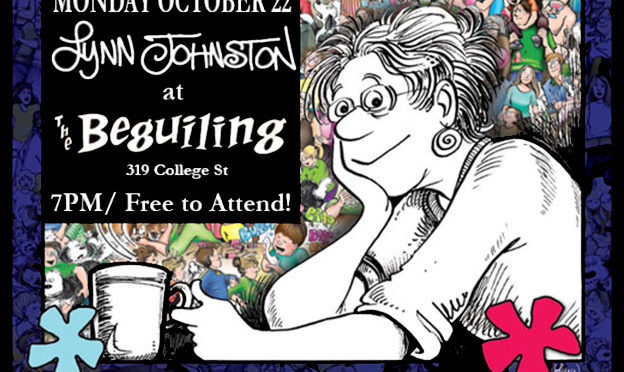 Oct 22: LYNN JOHNSTON SIGNING AT THE BEGUILING!