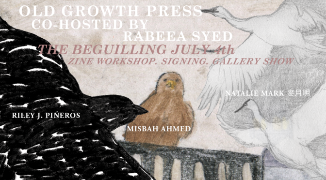 JULY 4: OLD GROWTH PRESS LAUNCH EVENT!